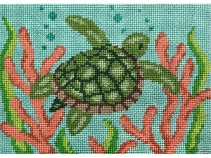 Easy Needlepoint Kit Sea Turtle